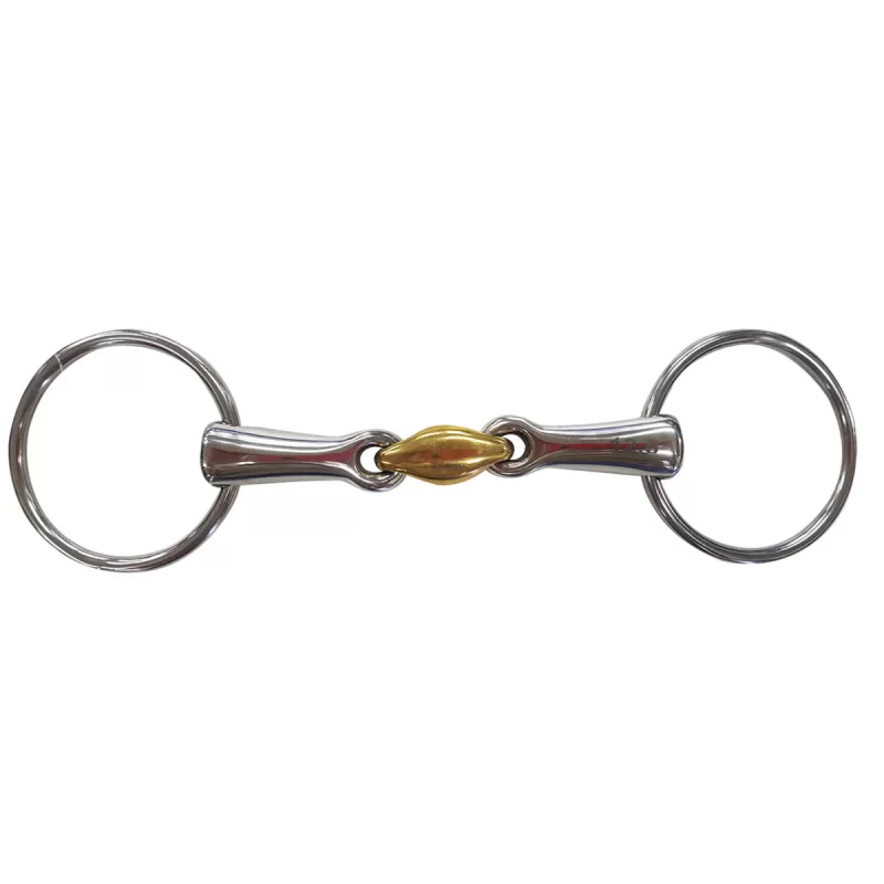 Loose Ring Eliptical Brass Link