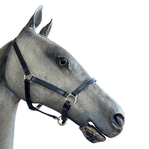 Halter Indiana Leather & Brass